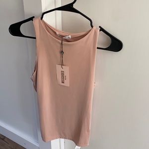Pink tank top